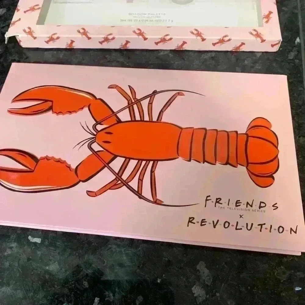 Makeup Revolution X Friends He's Her Lobster Eyeshadow Palette NEW - Picture 4 of 6